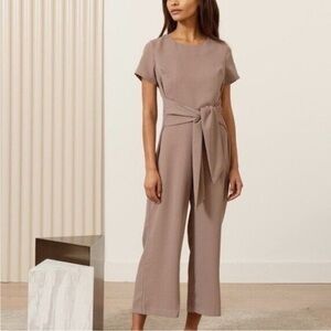 Modern Citizen Taupe Jumpsuit
